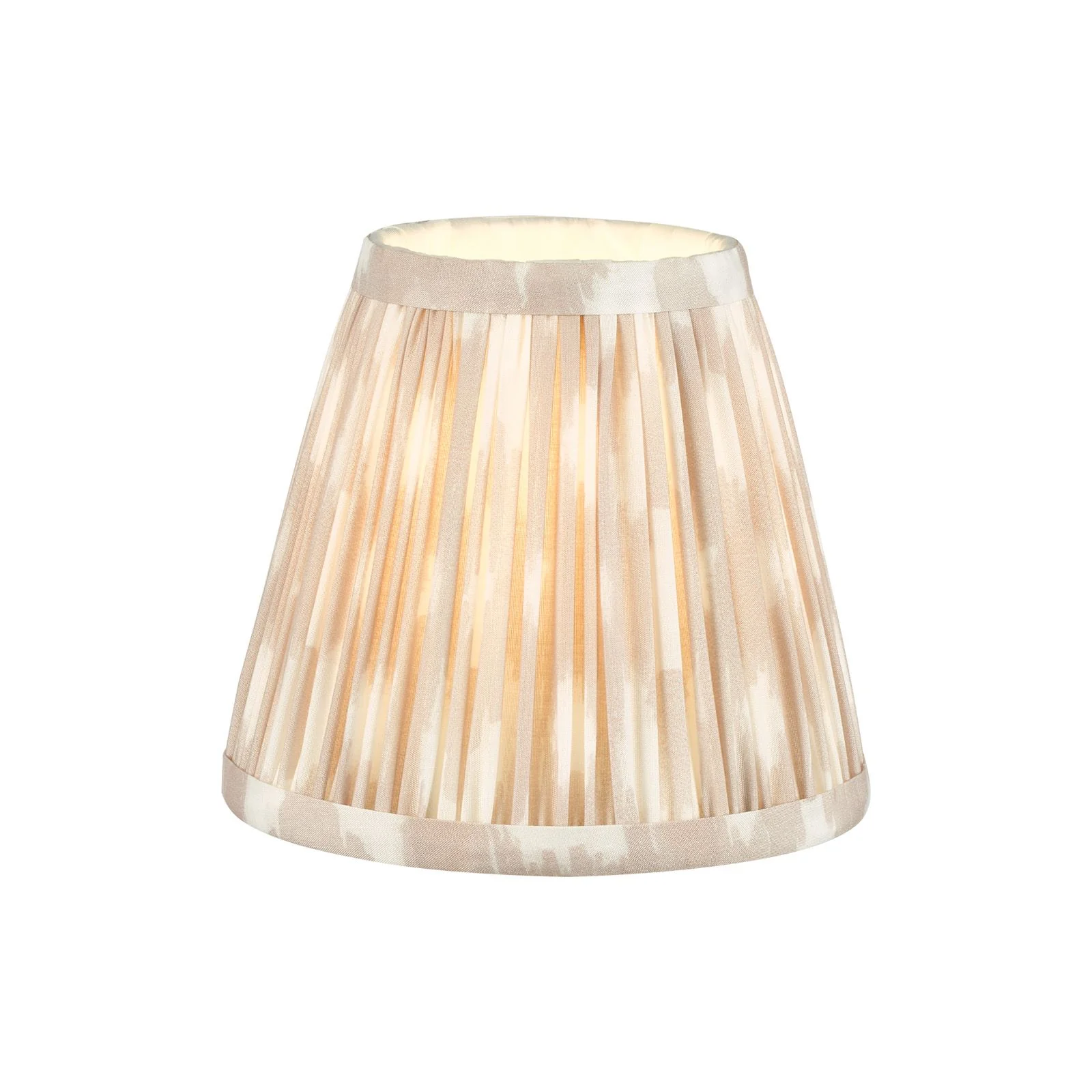 Ikat Green/ Taupe Cotton Empire Shade- Various Sizes - Image 53