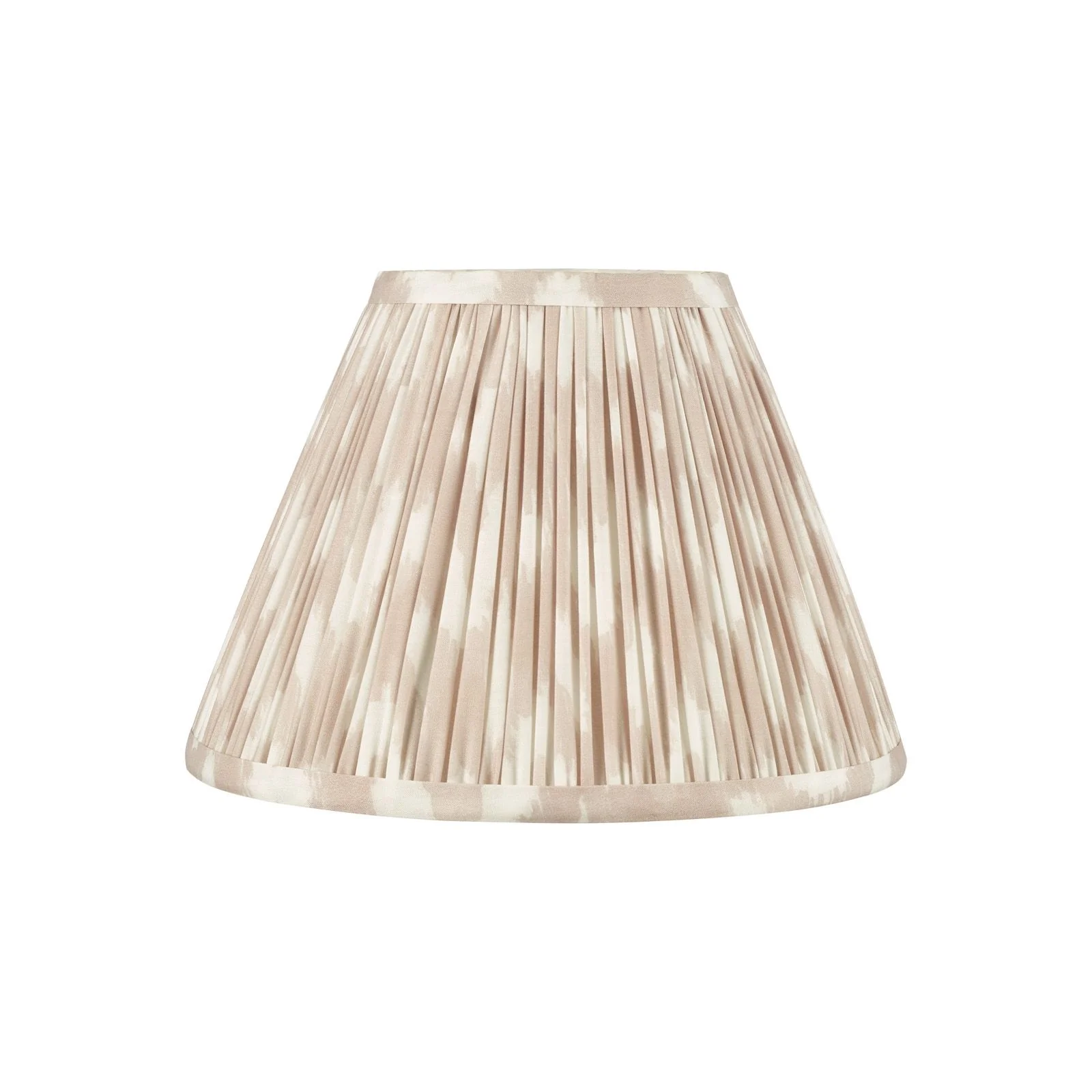 Ikat Green/ Taupe Cotton Empire Shade- Various Sizes - Image 7