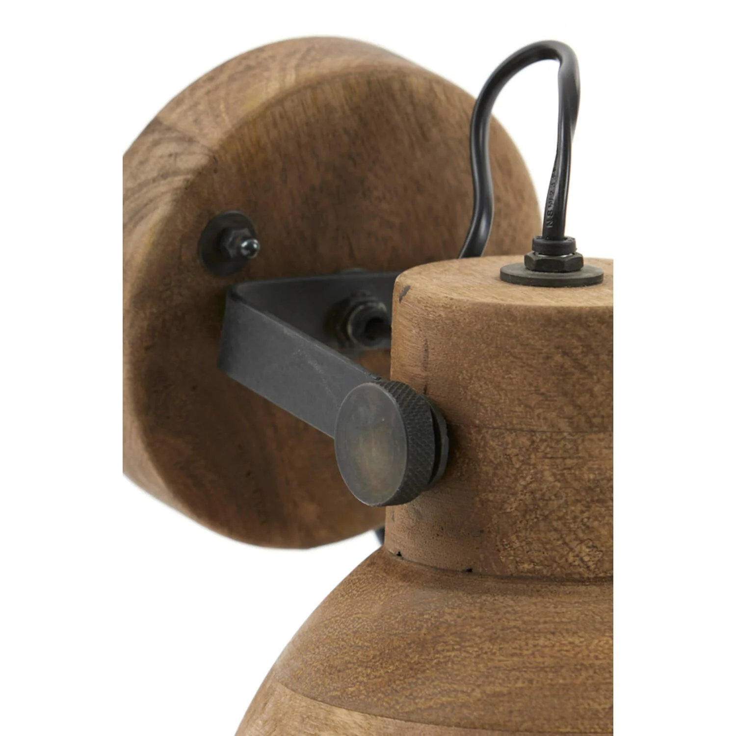 Ilanio Wall Lamp, Wood Brown+Matt Black - Promotional Offer - Image 6