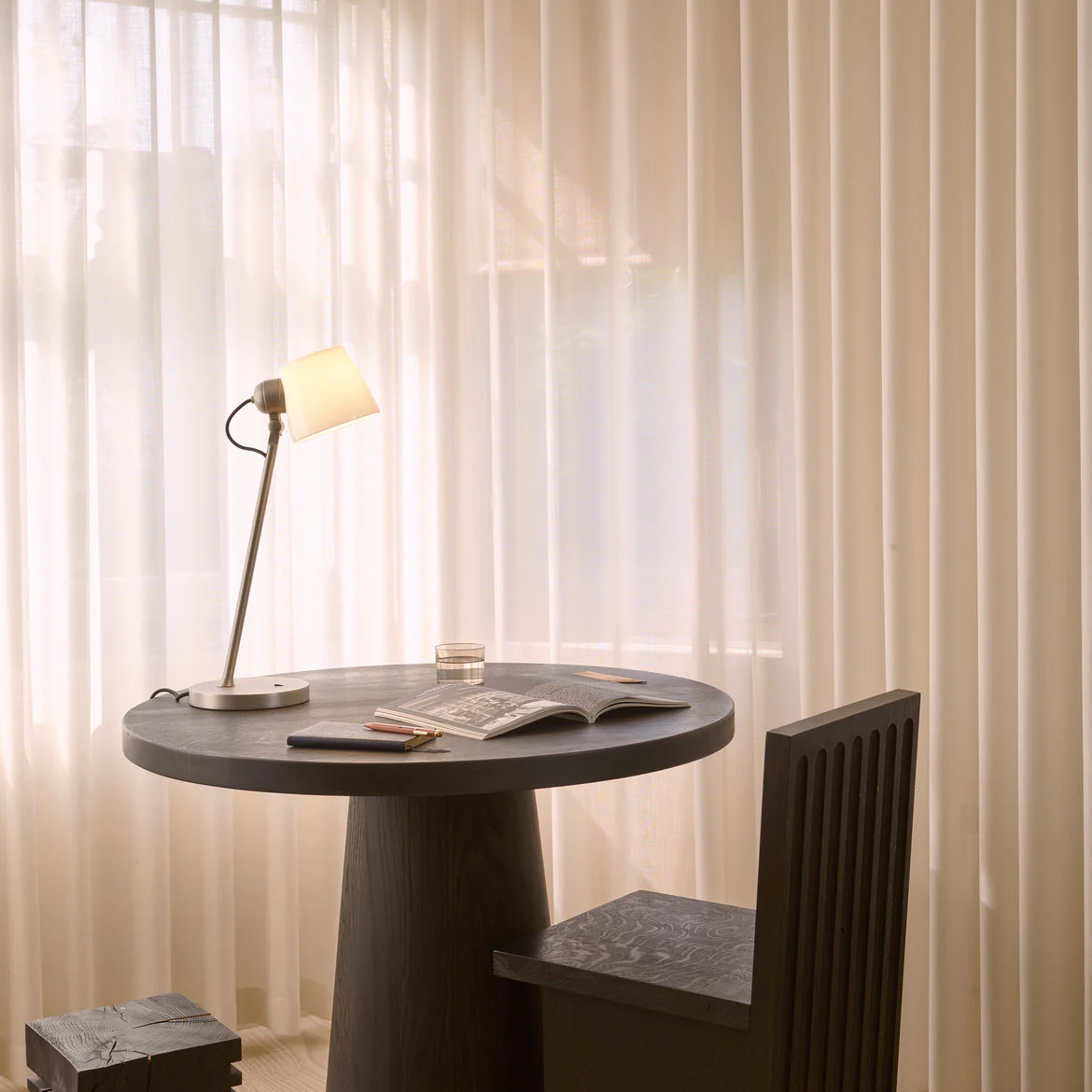 Imari Desk Adjustable Lamp - Bronze/Nickel - Image 3