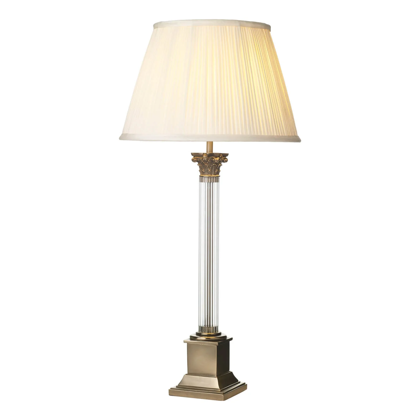 Imperial Small/Large Table Lamp Glass And Bronze Base Only B22 - Image 10
