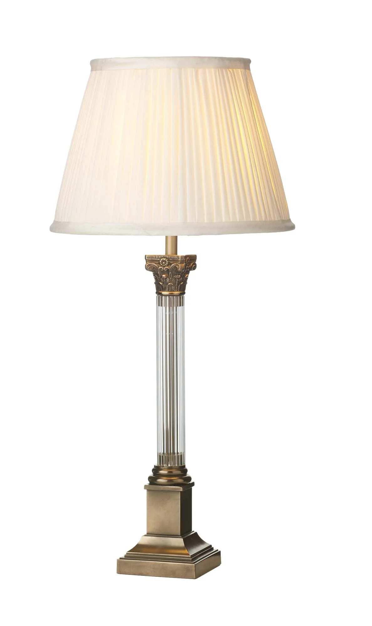 Imperial Small/Large Table Lamp Glass And Bronze Base Only B22 - Image 4