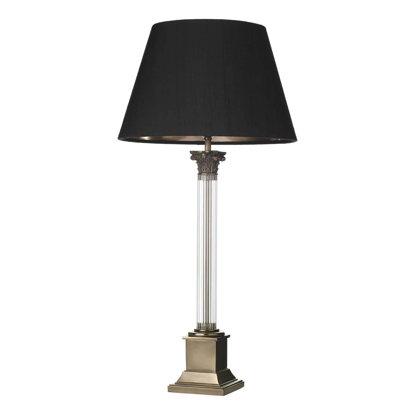 Imperial Small/Large Table Lamp Glass And Bronze Base Only B22 - Image 9