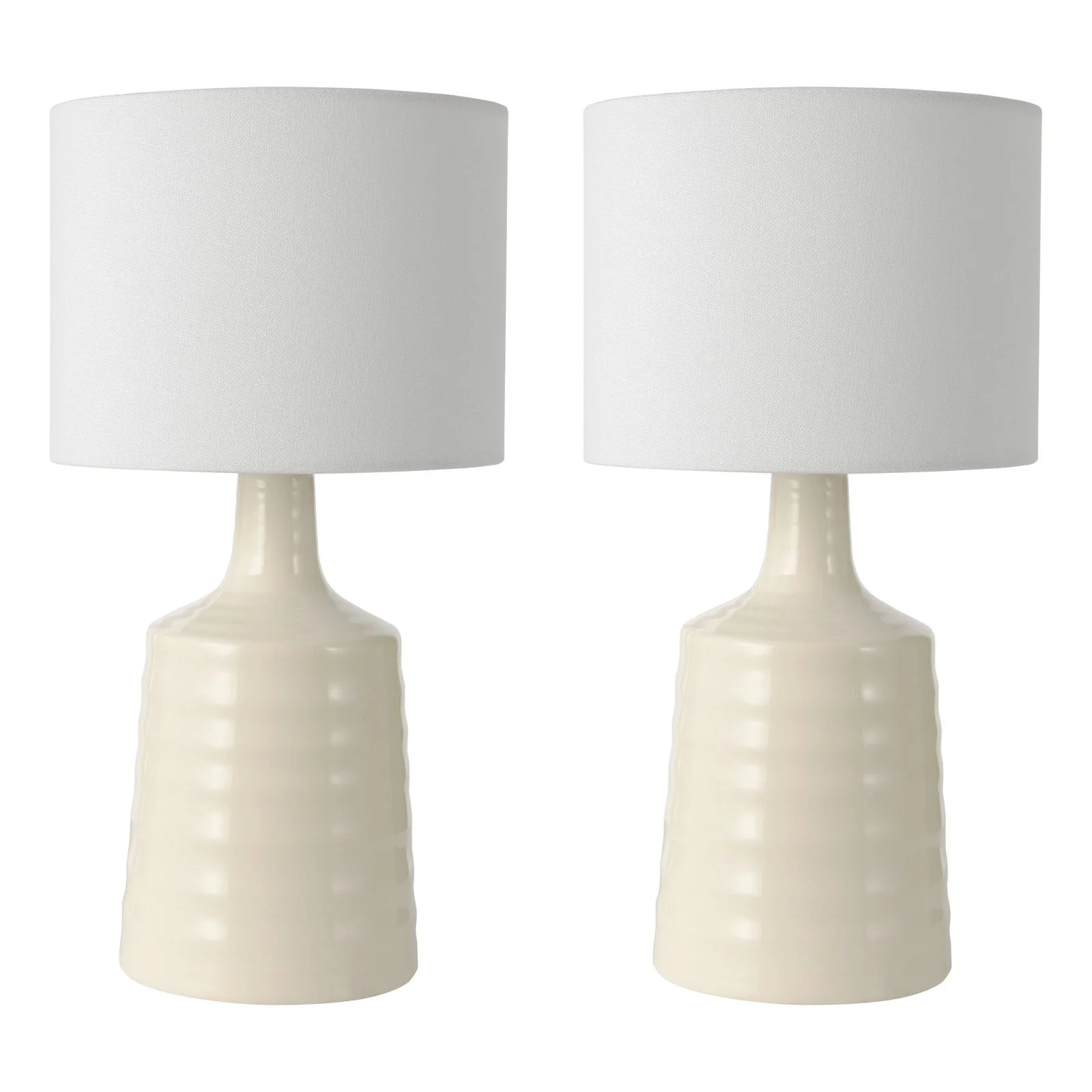 Inci Table Lamp- Pink/ Cream With Shade - Image 6