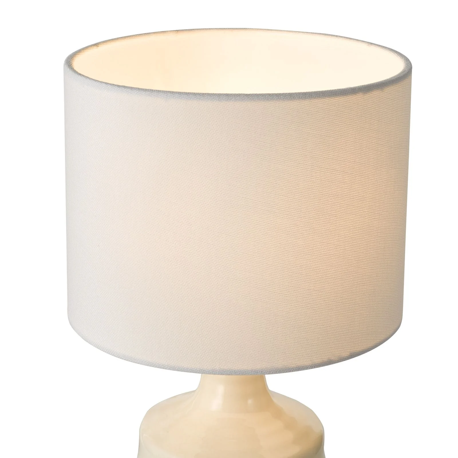 Inci Table Lamp- Pink/ Cream With Shade - Image 7
