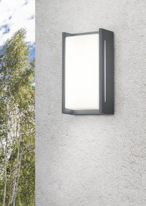 Indus Anthracite IP54 Outdoor LED Wall Light - Image 2
