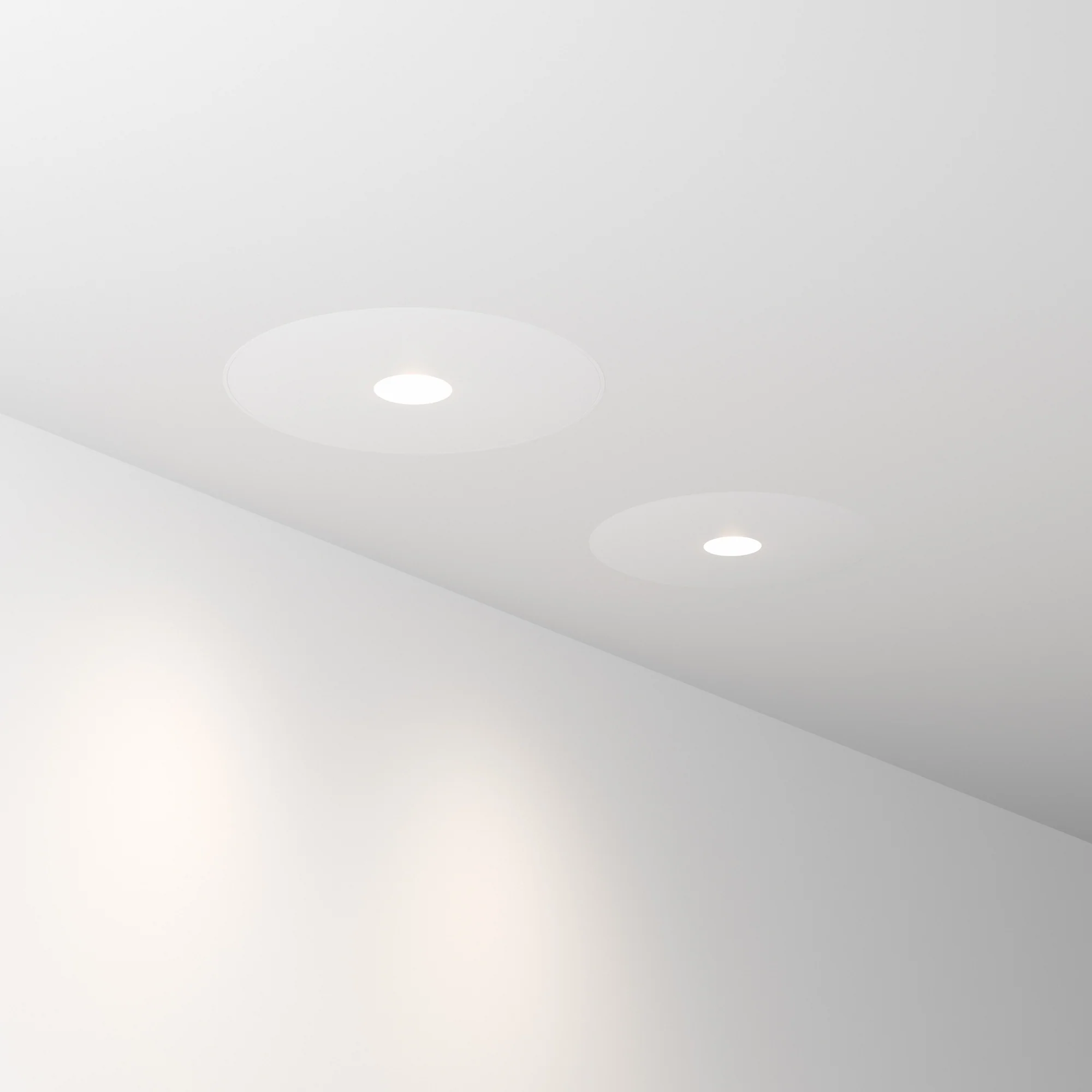 Infinity fi Trimless Recessed Ceiling Light- Black/ White Finishes - Image 5