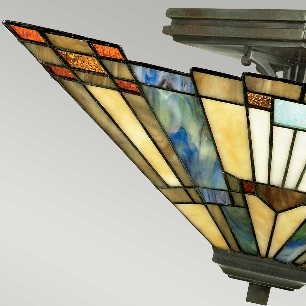 Inglenook 2 Light Semi-Flush - Valiant Bronze - Image 3