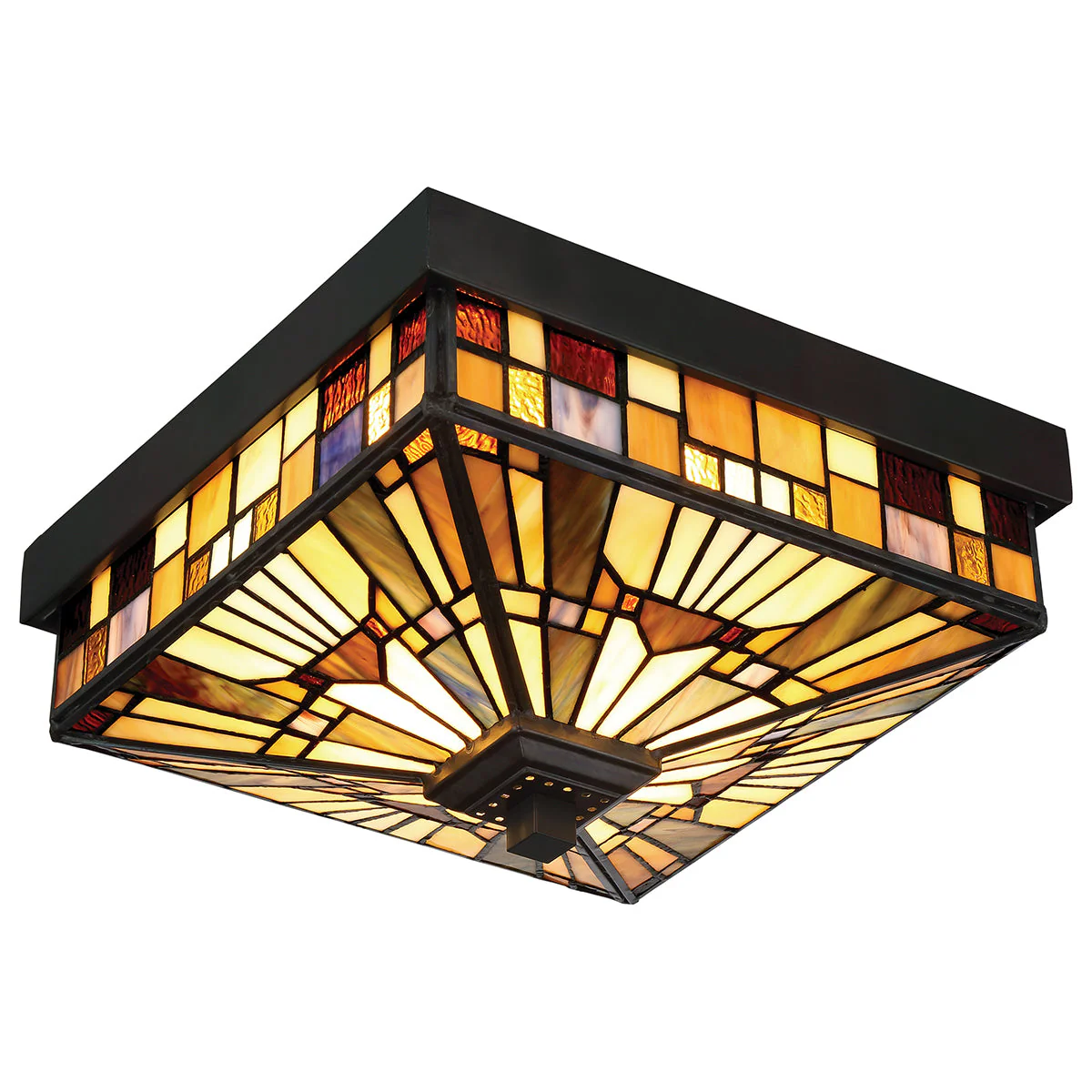 Inglenook 2Lt Outdoor Flush Mount – Valiant Bronze Finish - Image 3