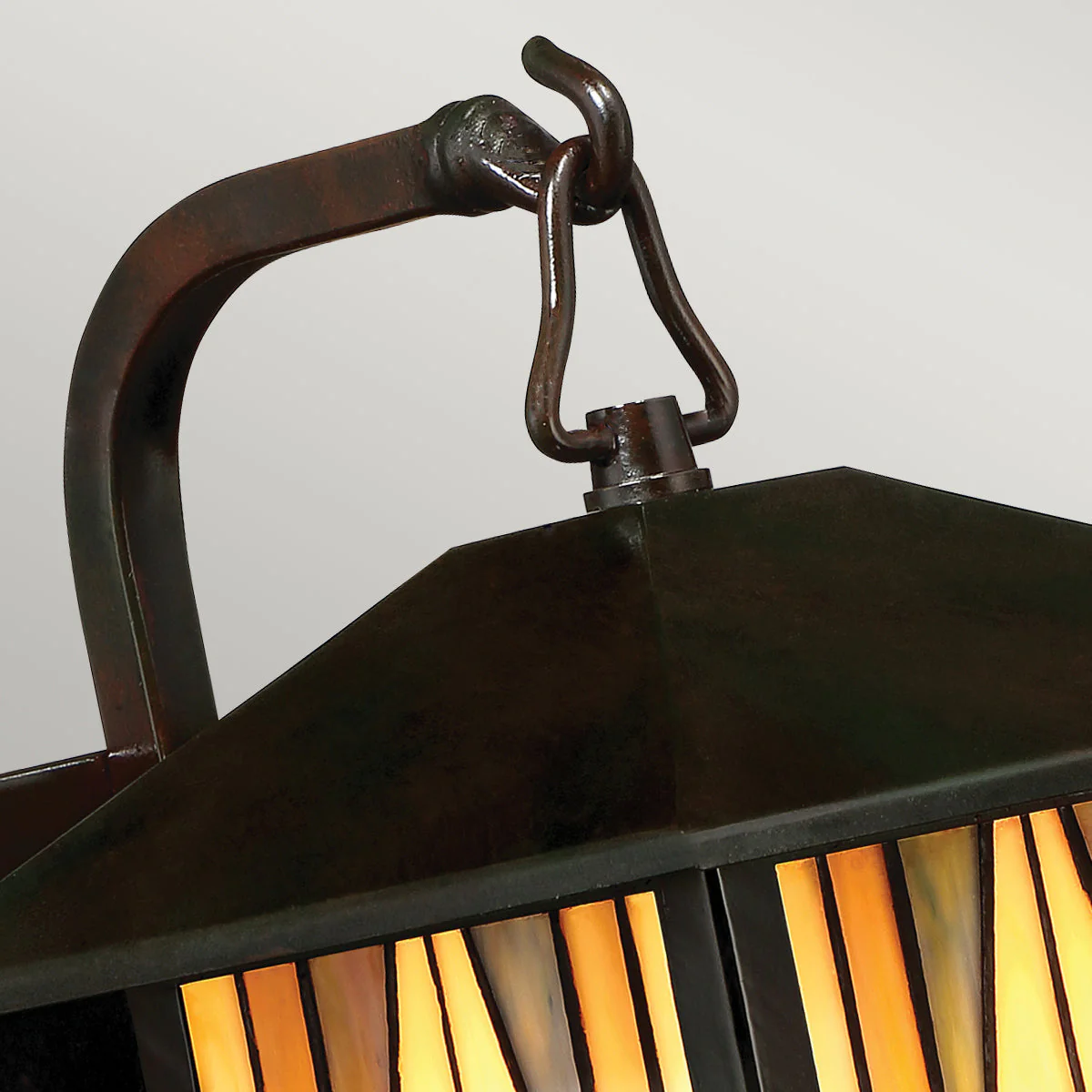 Inglenook Small/Medium Wall Lantern - Valiant Bronze Finish - Image 2