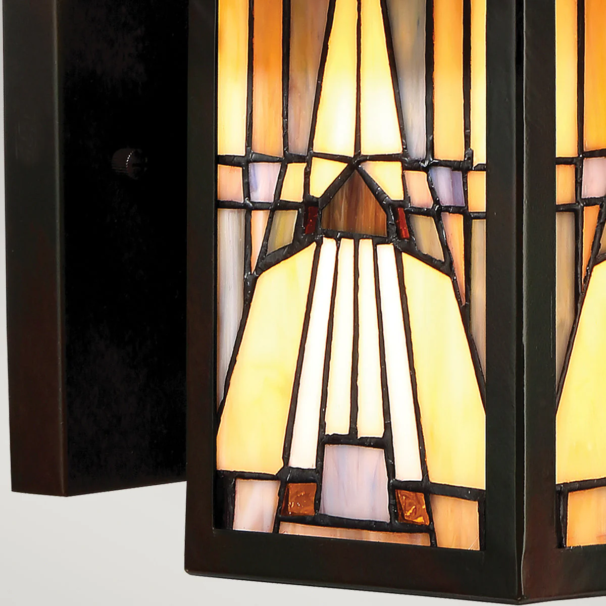 Inglenook Small/Medium Wall Lantern - Valiant Bronze Finish - Image 3