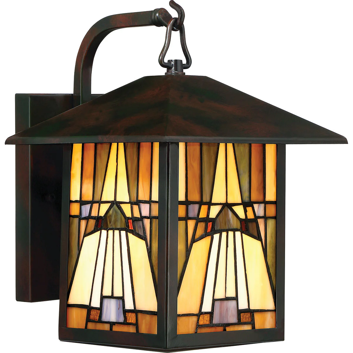 Inglenook Small/Medium Wall Lantern - Valiant Bronze Finish - Image 5