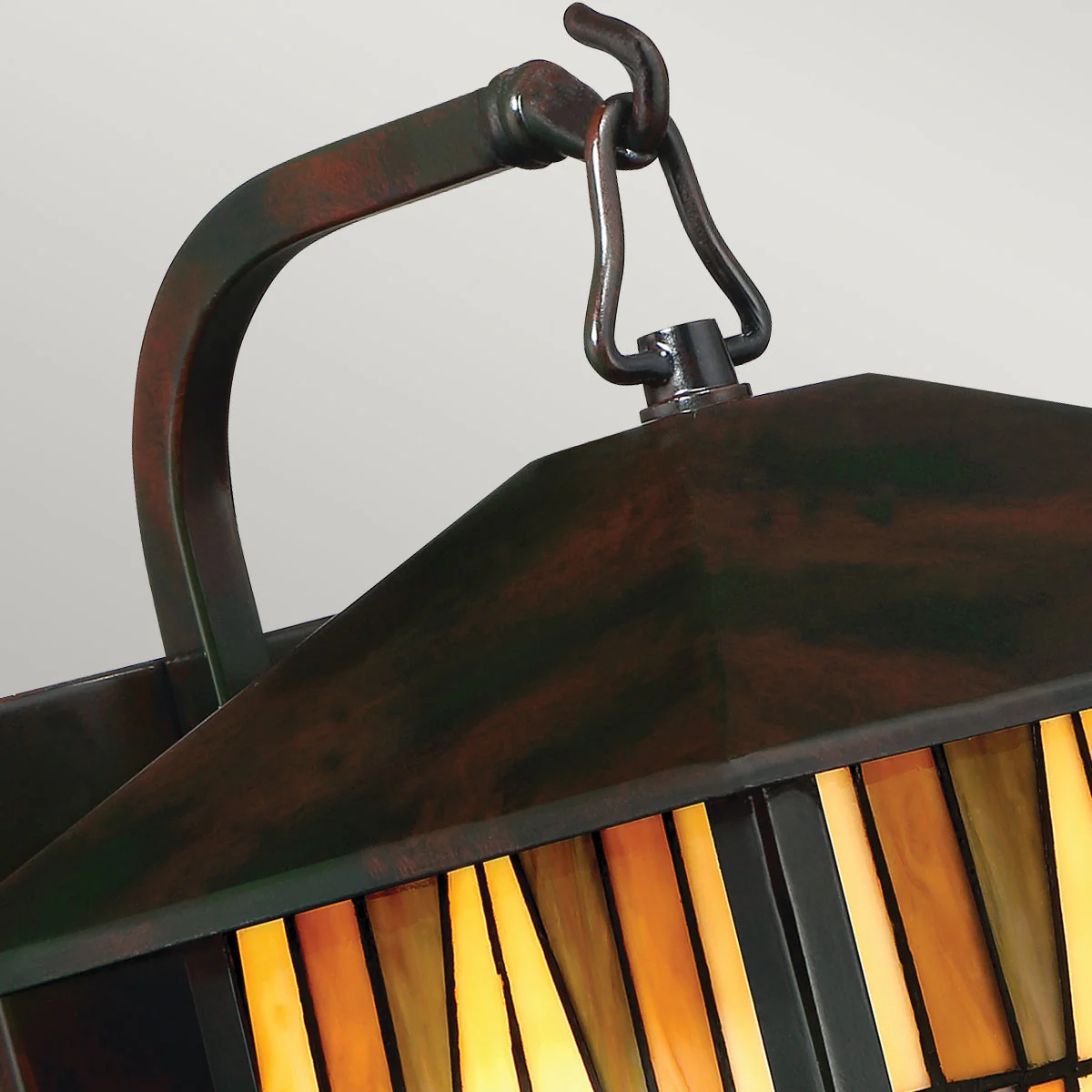 Inglenook Small/Medium Wall Lantern - Valiant Bronze Finish - Image 6