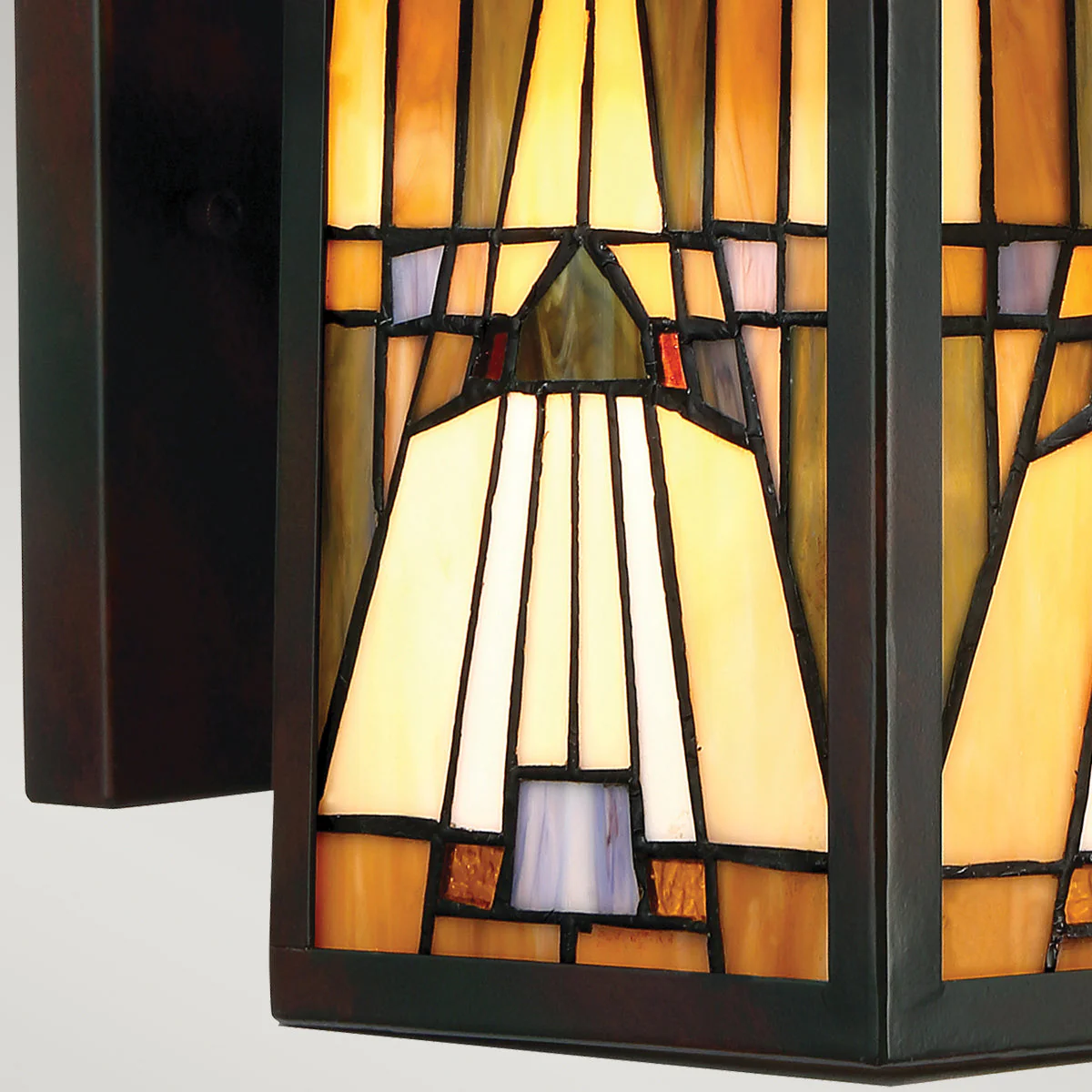Inglenook Small/Medium Wall Lantern - Valiant Bronze Finish - Image 7