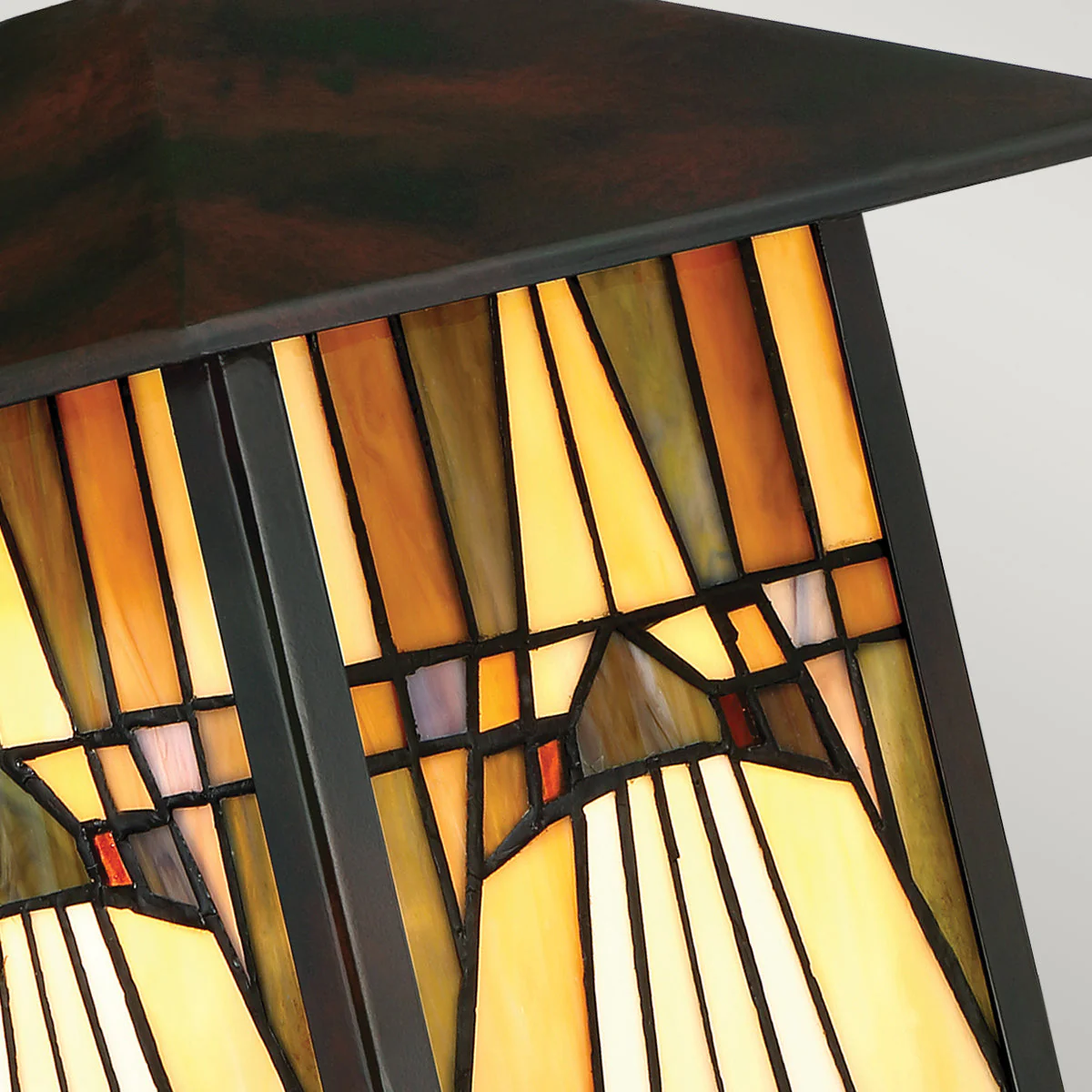 Inglenook Small/Medium Wall Lantern - Valiant Bronze Finish - Image 8