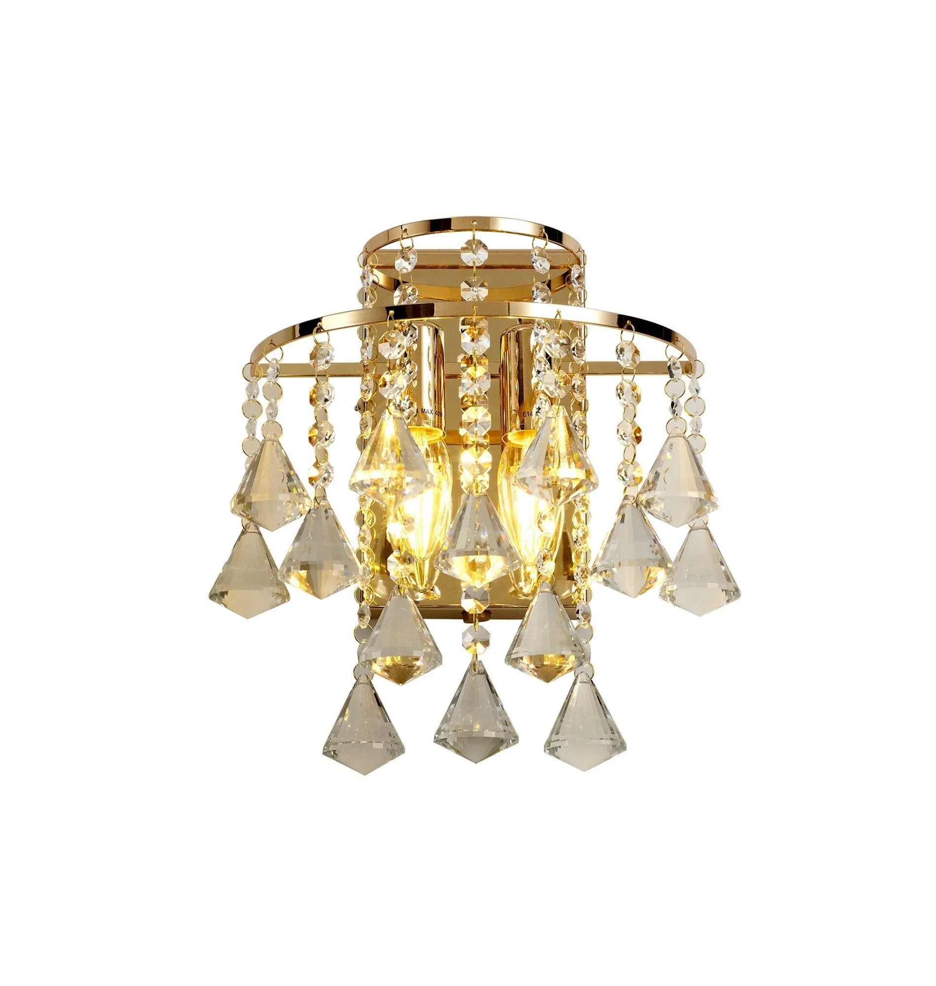 Inina Wall Lamp Switched 2 Light E14 - Image 4