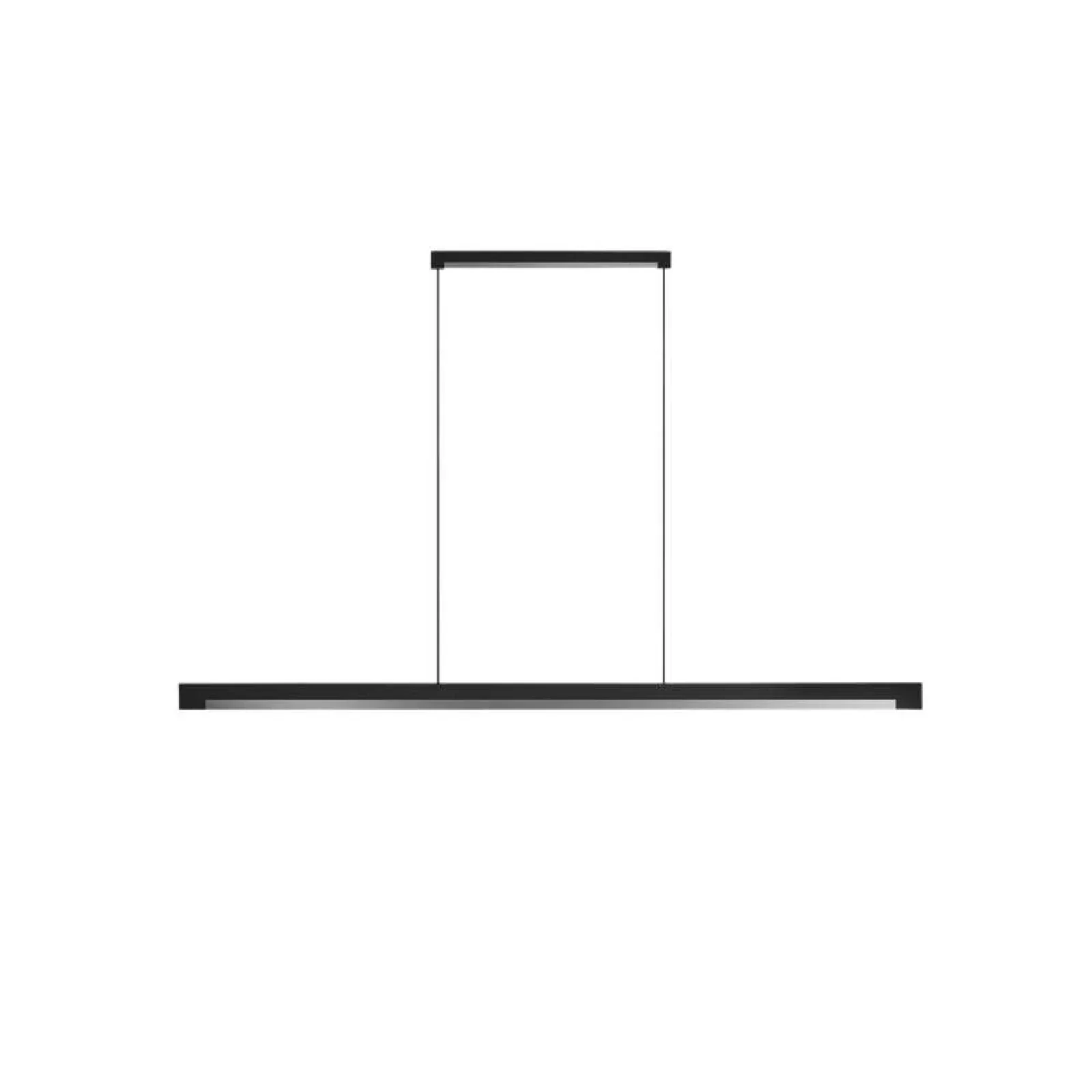 Inlay S1400/ S1900 Linear Pendant- Matt Black/Satin Gold & Silver - Image 2