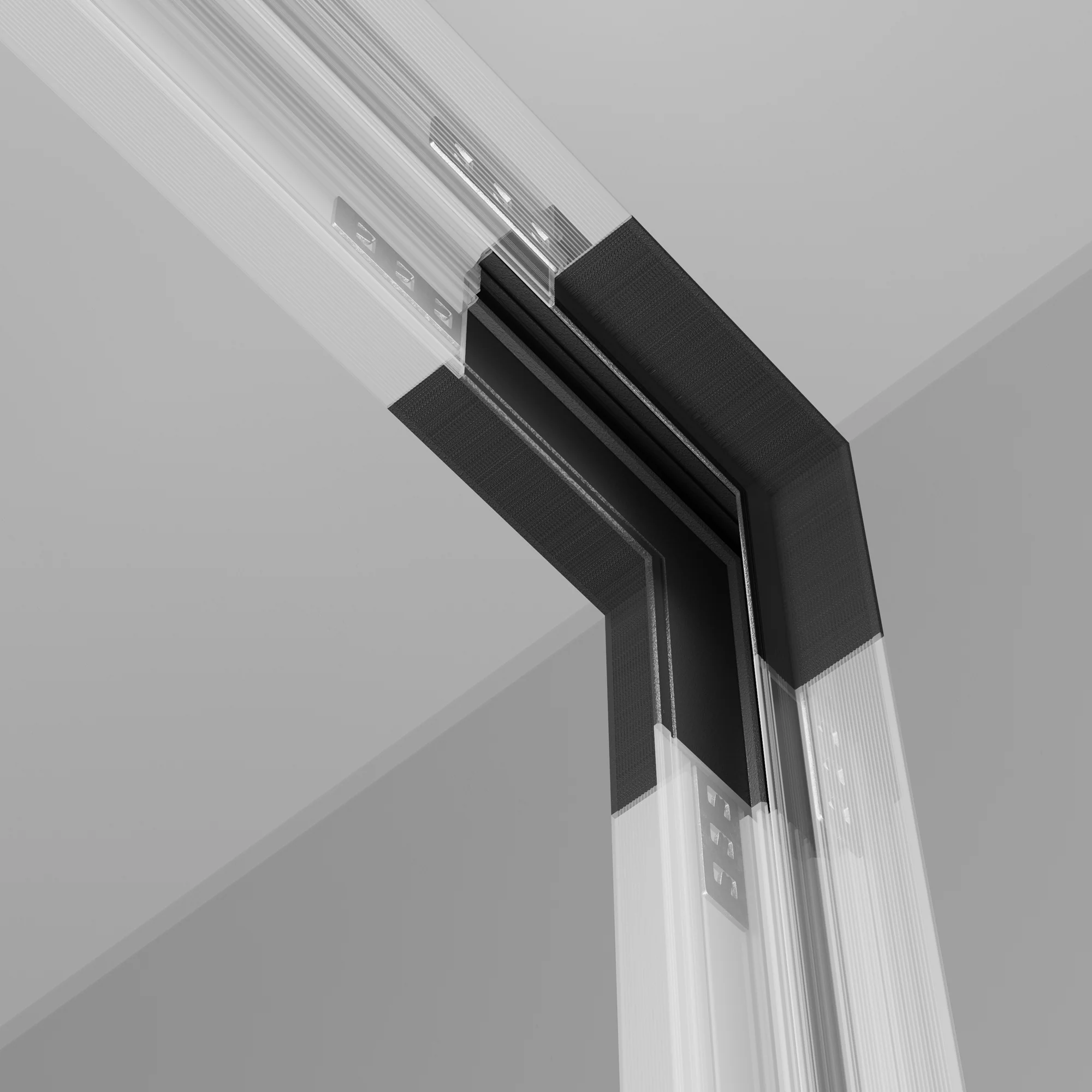 Internal L-connector Exility recessed - Image 11