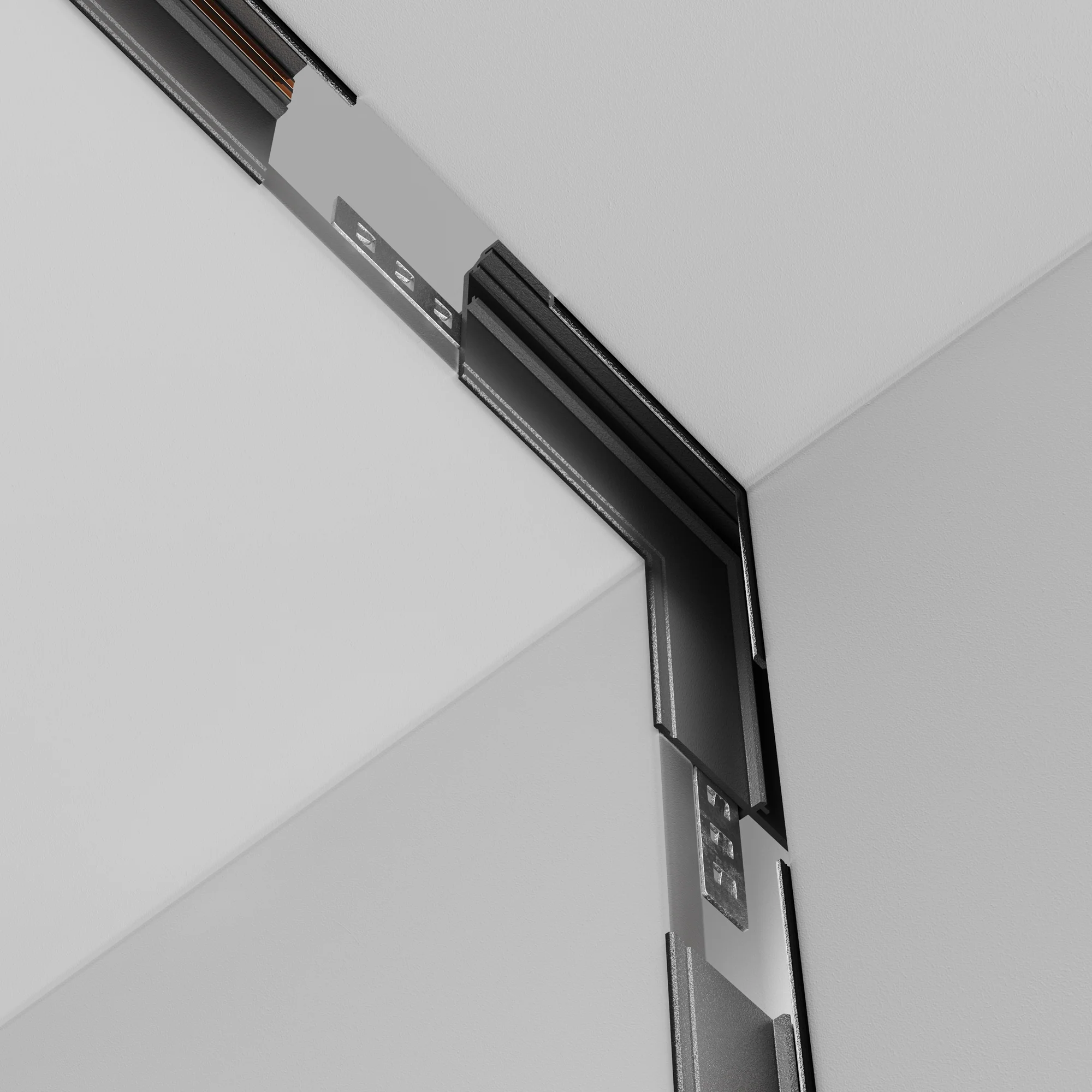 Internal L-connector Exility recessed - Image 3