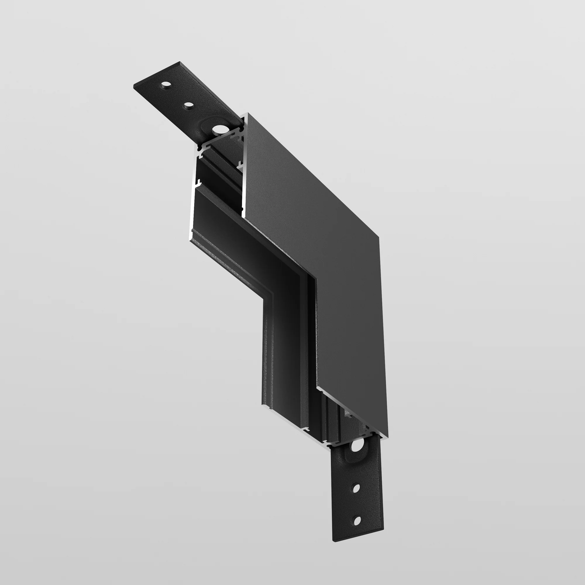 Internal L-connector Exility surface-mounted - Image 2