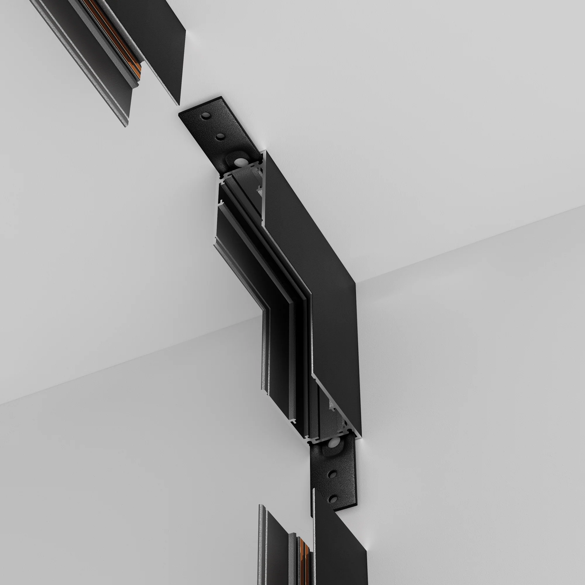 Internal L-connector Exility surface-mounted - Image 3