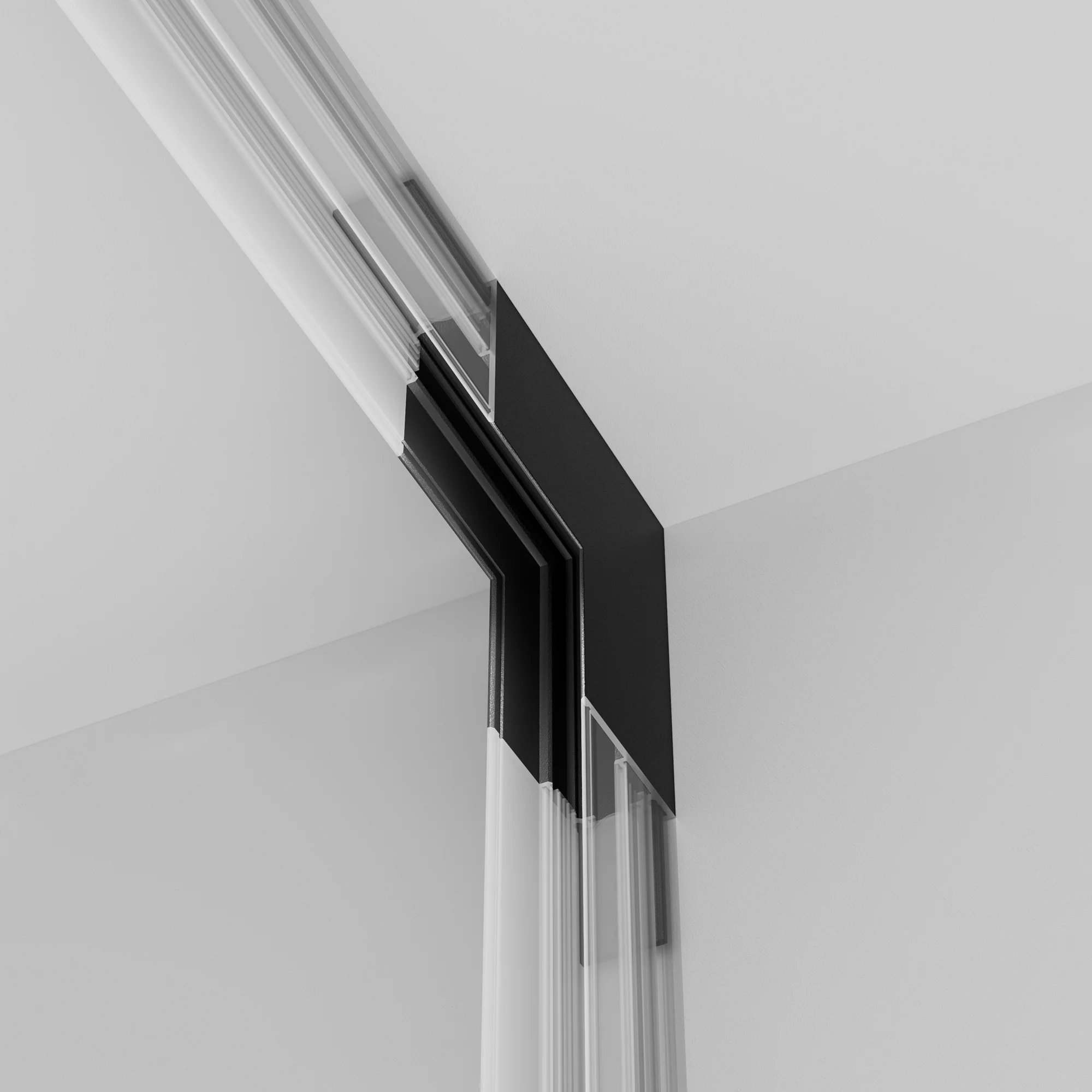 Internal L-connector Exility surface-mounted - Image 4