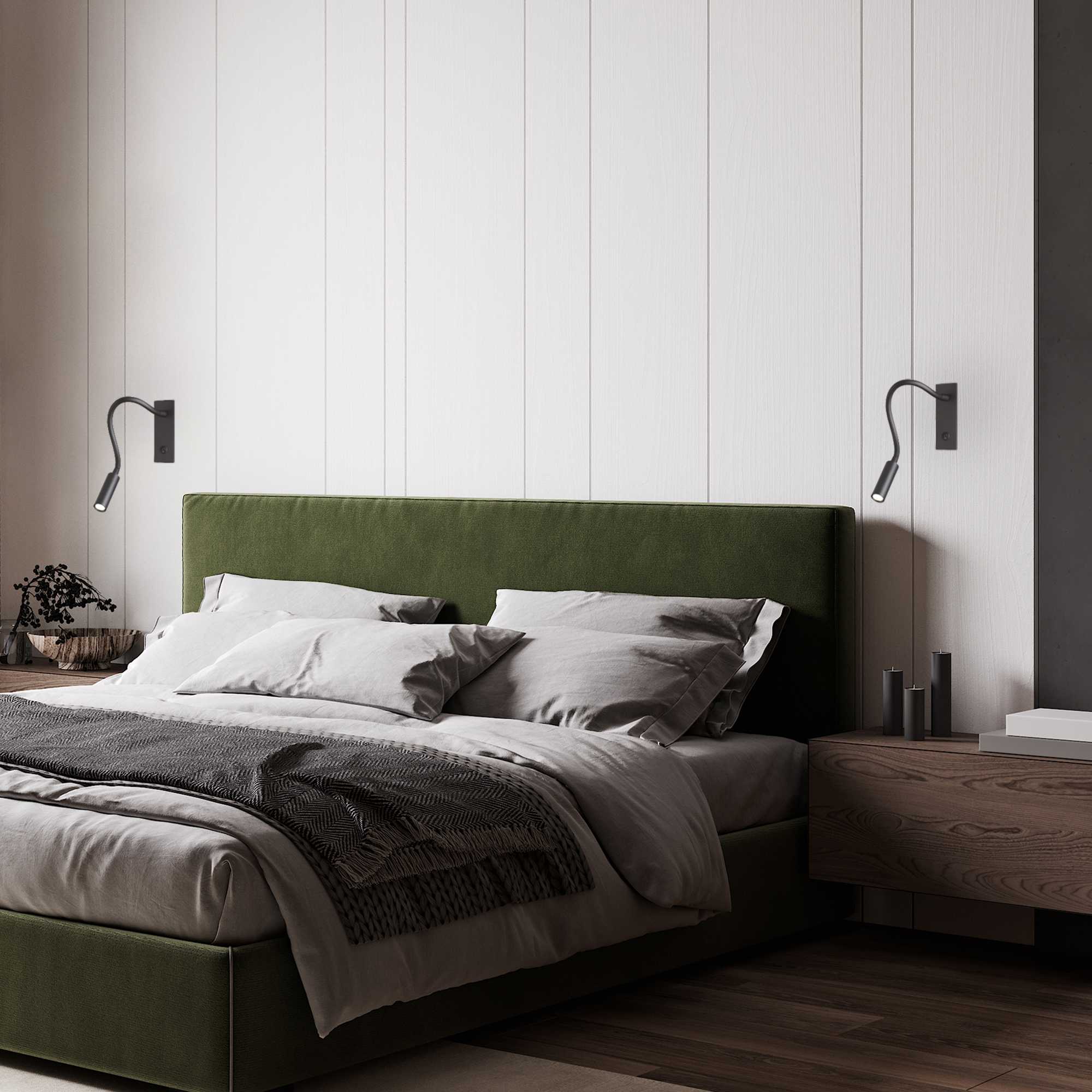 IO Reading Light - White/Black Finish - Image 3