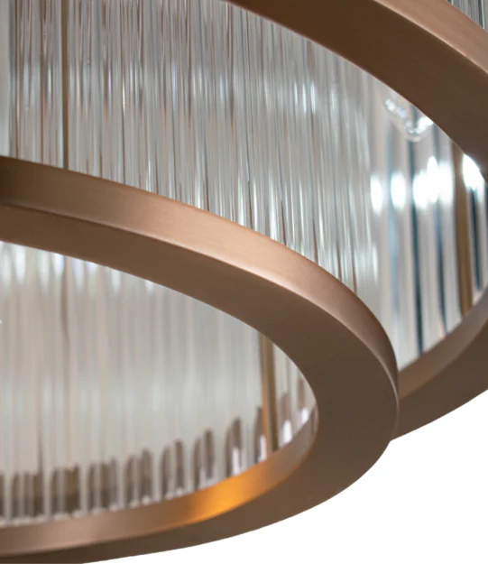 Iona Bronze Chandelier - Image 3