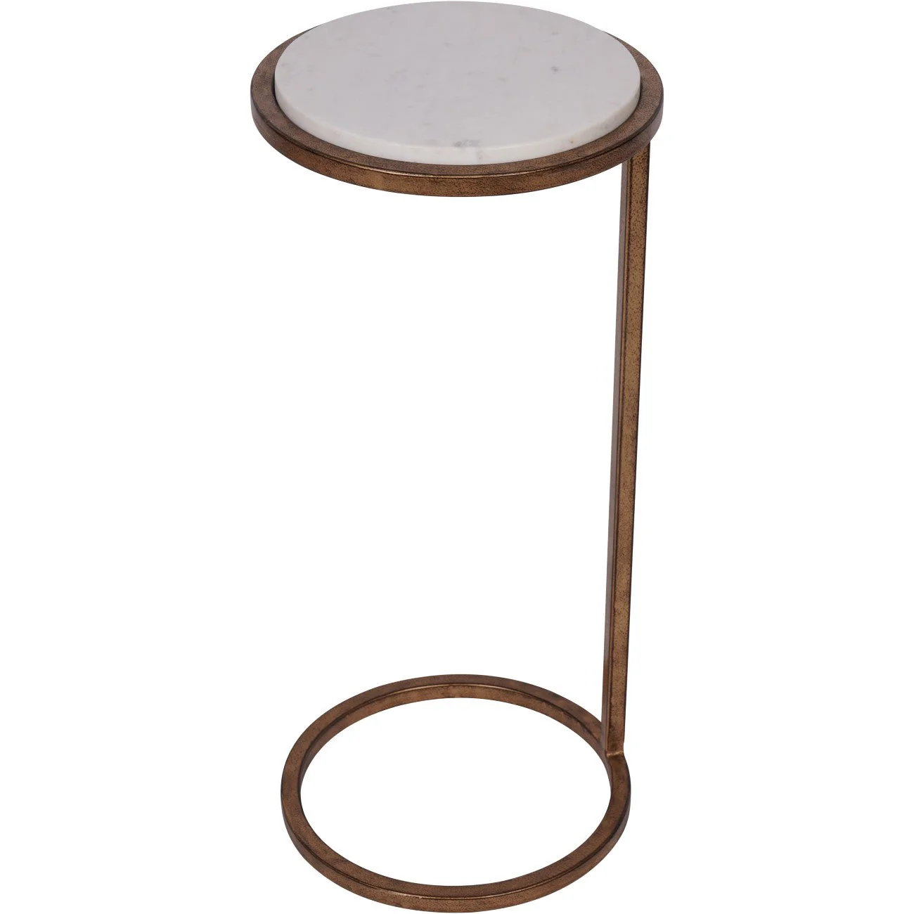 Iota Accent Table - Various Marble Finishes - Image 15