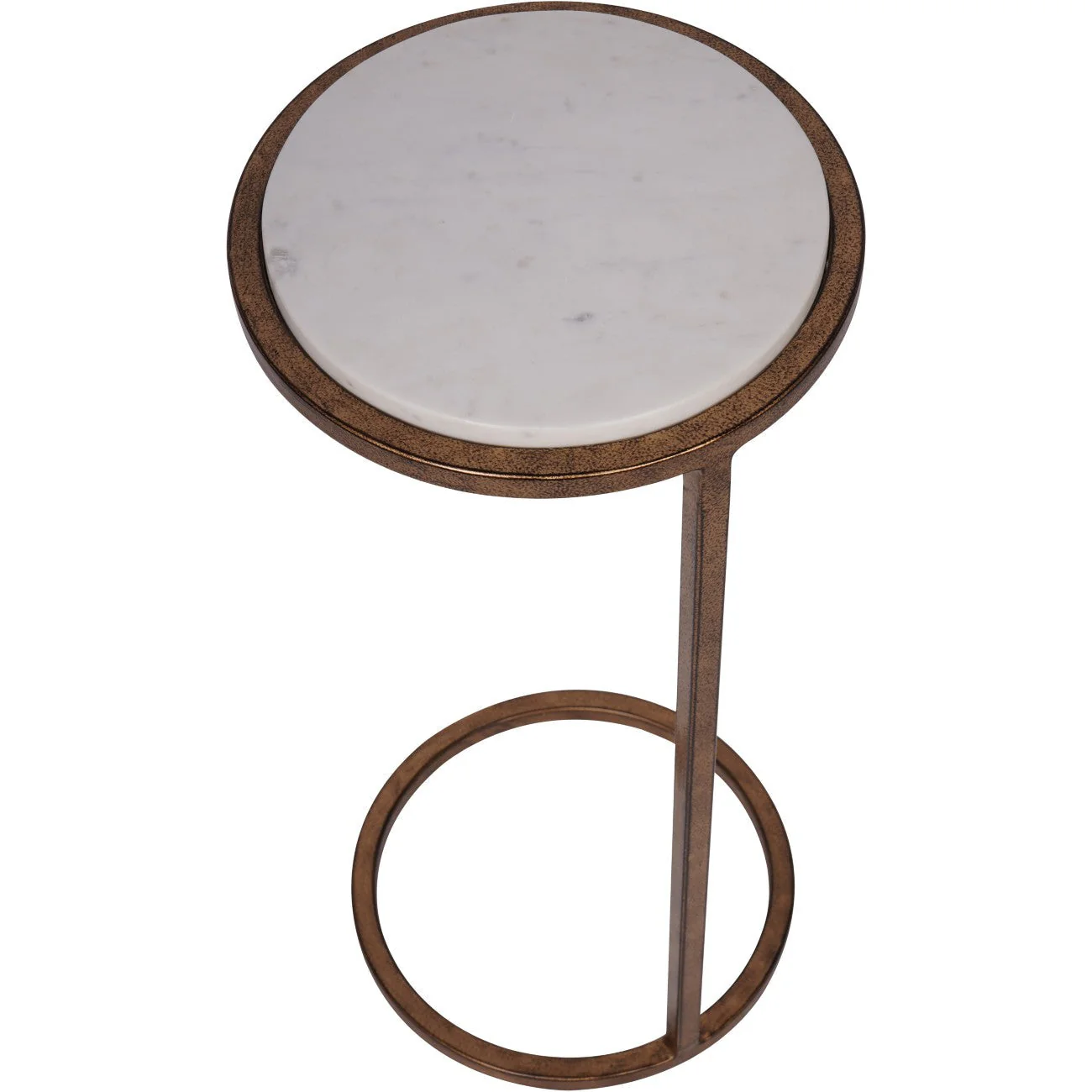 Iota Accent Table - Various Marble Finishes - Image 3