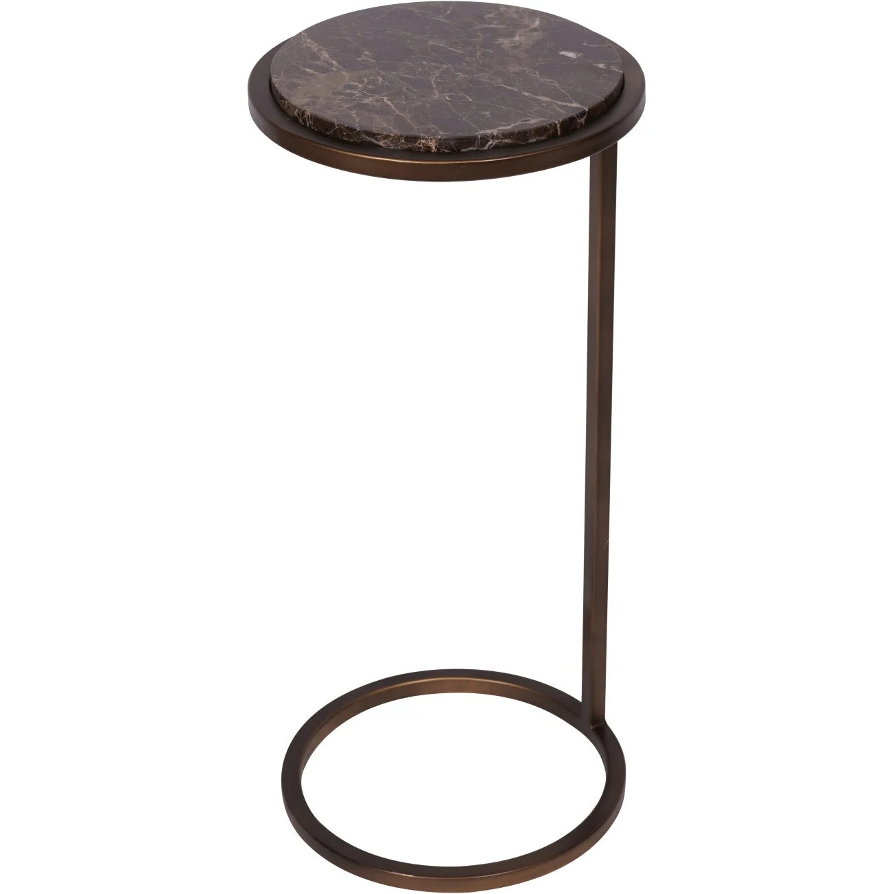 Iota Accent Table - Various Marble Finishes - Image 4