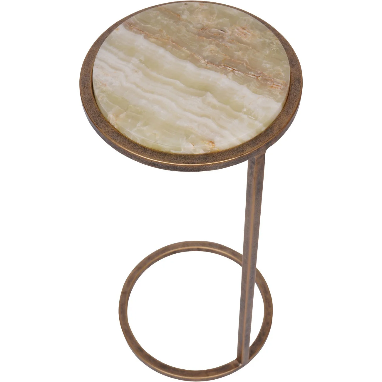 Iota Accent Table - Various Marble Finishes - Image 7