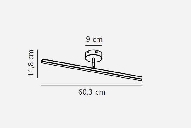 Ip S13 40/60 Wall light- Brushed steel/ White Finishes - Image 10