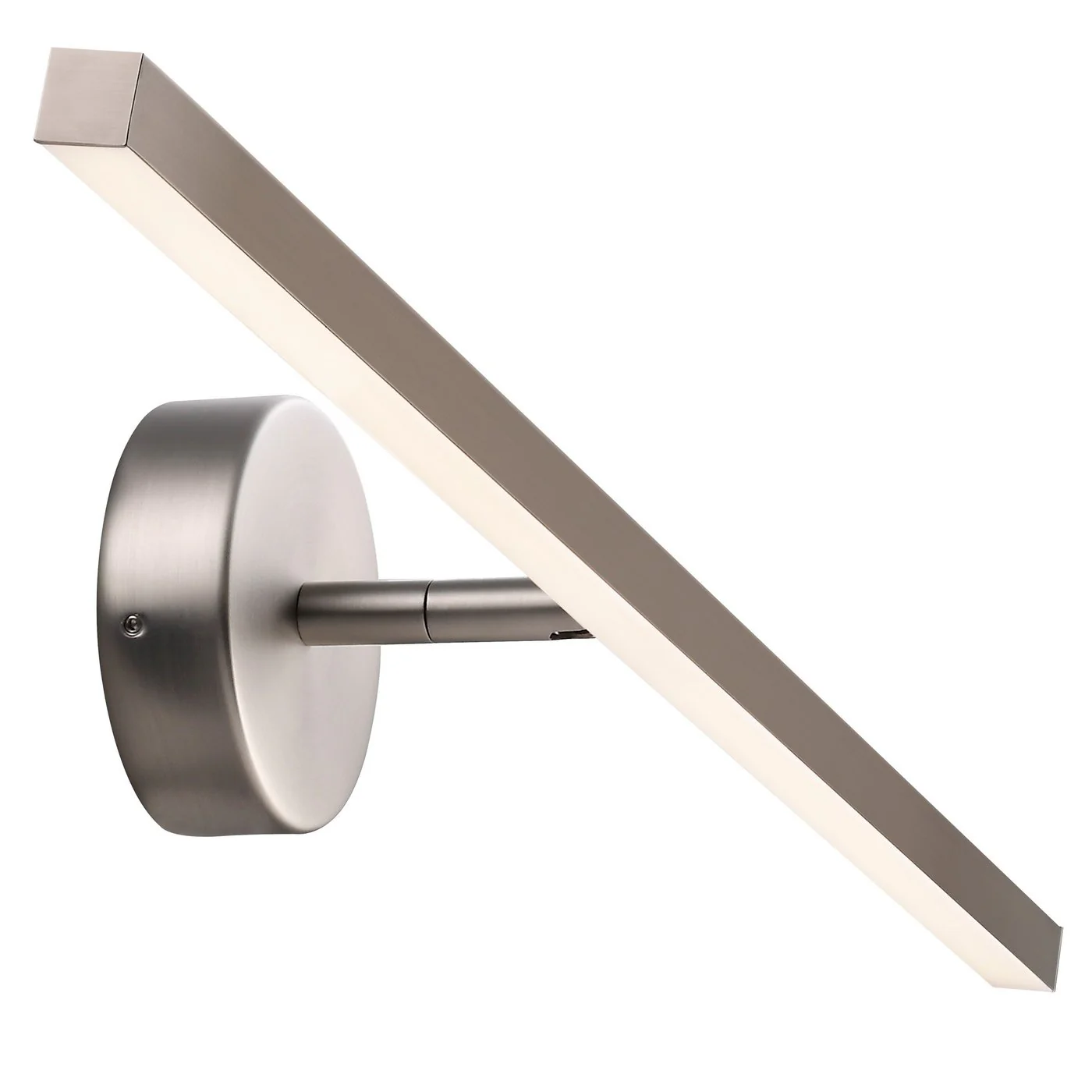 Ip S13 40/60 Wall light- Brushed steel/ White Finishes - Image 6