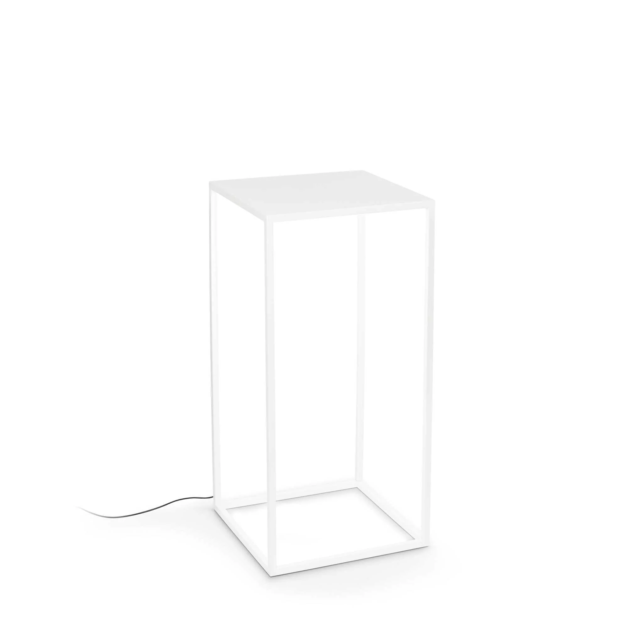 Ipotesi Floor Lamp Small/Medium - White/Black Finish - Image 3