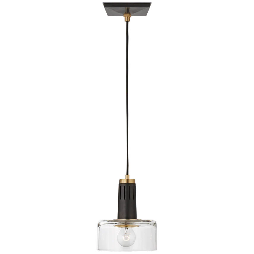 Iris Single Pendant- Bronze/ Nickel Finishes - Image 2