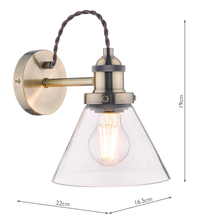 Isaac Wall Light - Various Finishes - Image 3