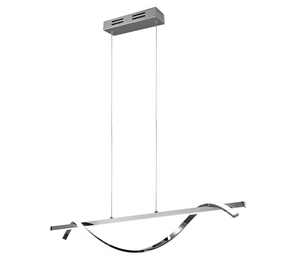 Isabel LED Linear Pendant - Chrome
