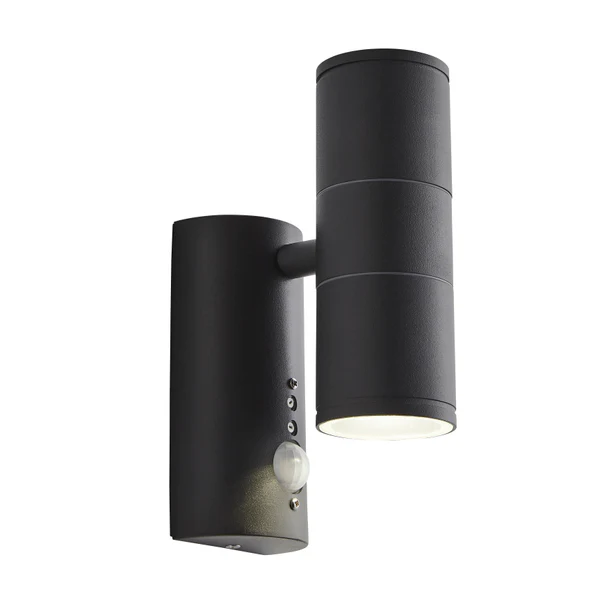 Islay 2 Light GU10 Wall Light PIR 316SST - Various Colours - Image 4