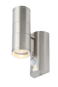 Islay 2 Light GU10 Wall Light PIR 316SST - Various Colours - Image 5