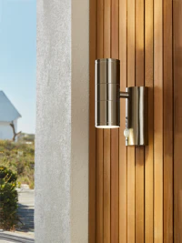 Islay 2 Light GU10 Wall Light PIR 316SST - Various Colours - Image 8