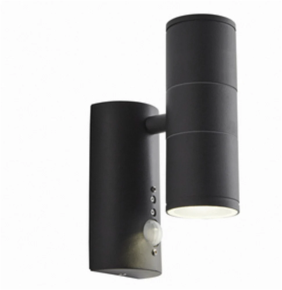 Islay Up Down Outdoor Wall Light with PIR Sensor- Various Finishes - Image 5