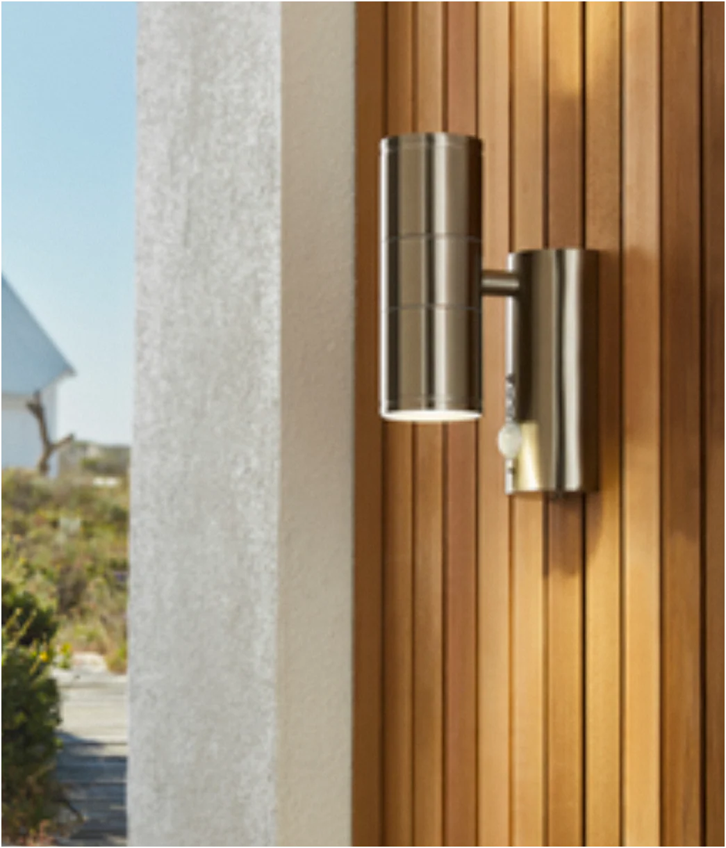 Islay Up Down Outdoor Wall Light with PIR Sensor- Various Finishes - Image 7