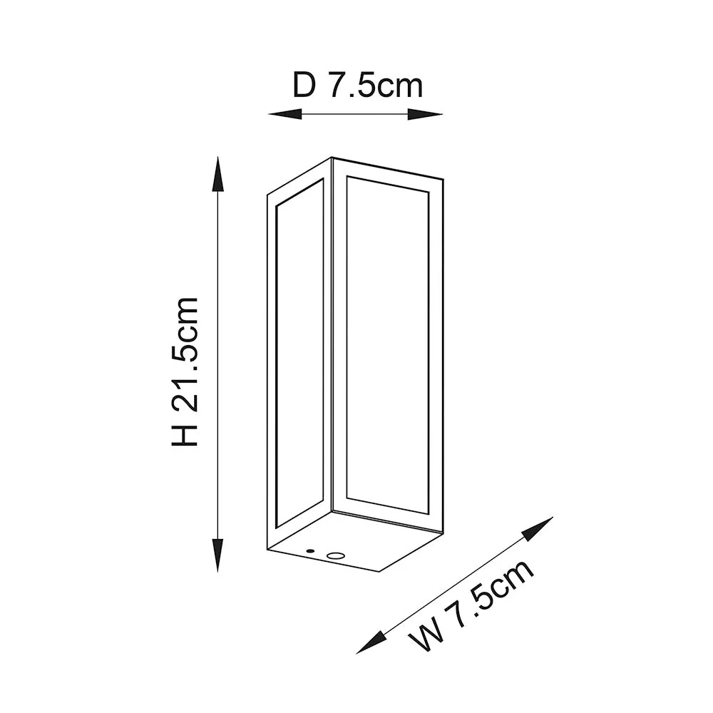Ithaca 1/2Lt Bathroom Wall Light IP44 - Frosted/Ribbed - Image 5