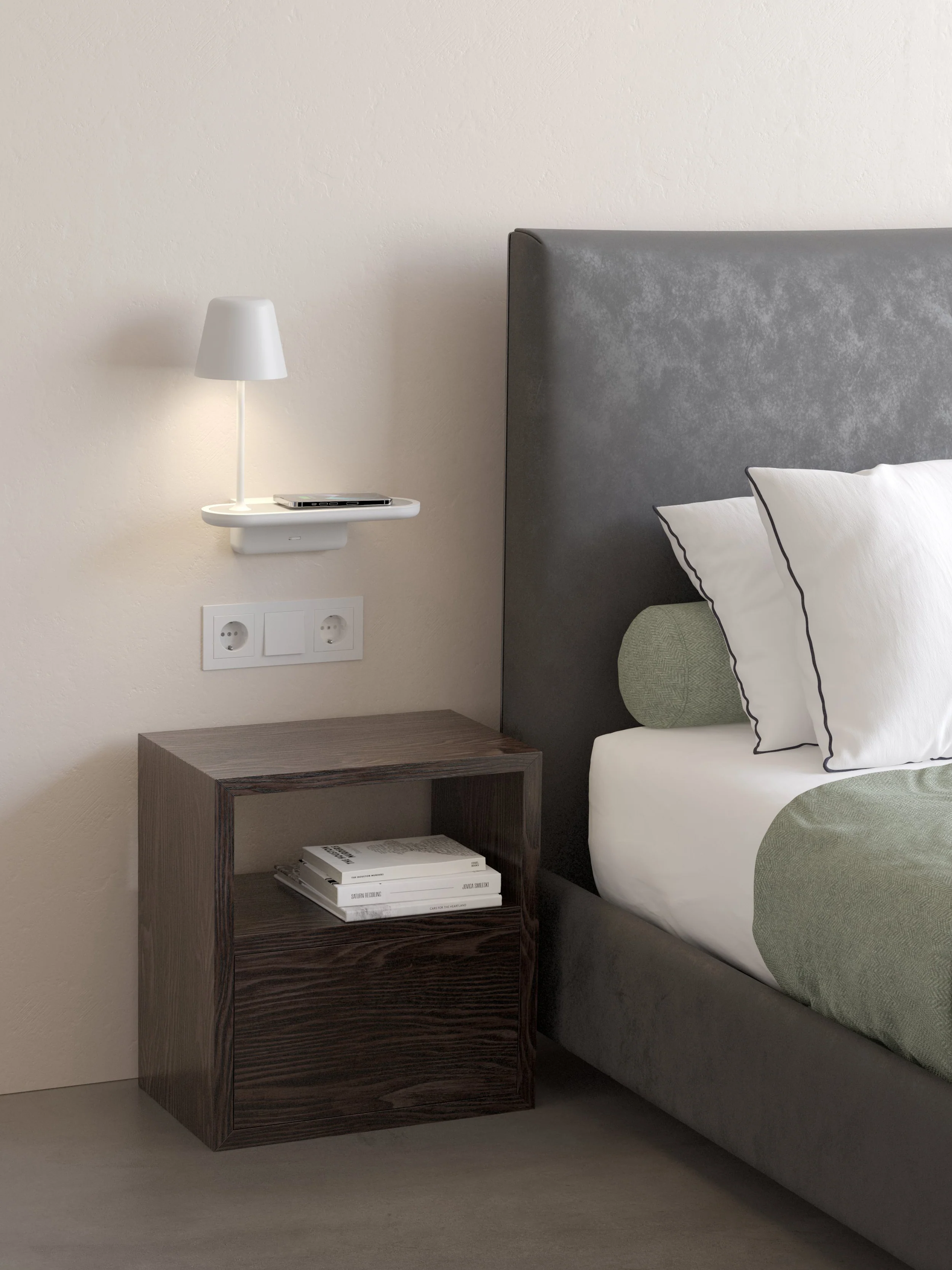 Ito Phone Charger Light- Black/ White Finish - Image 2