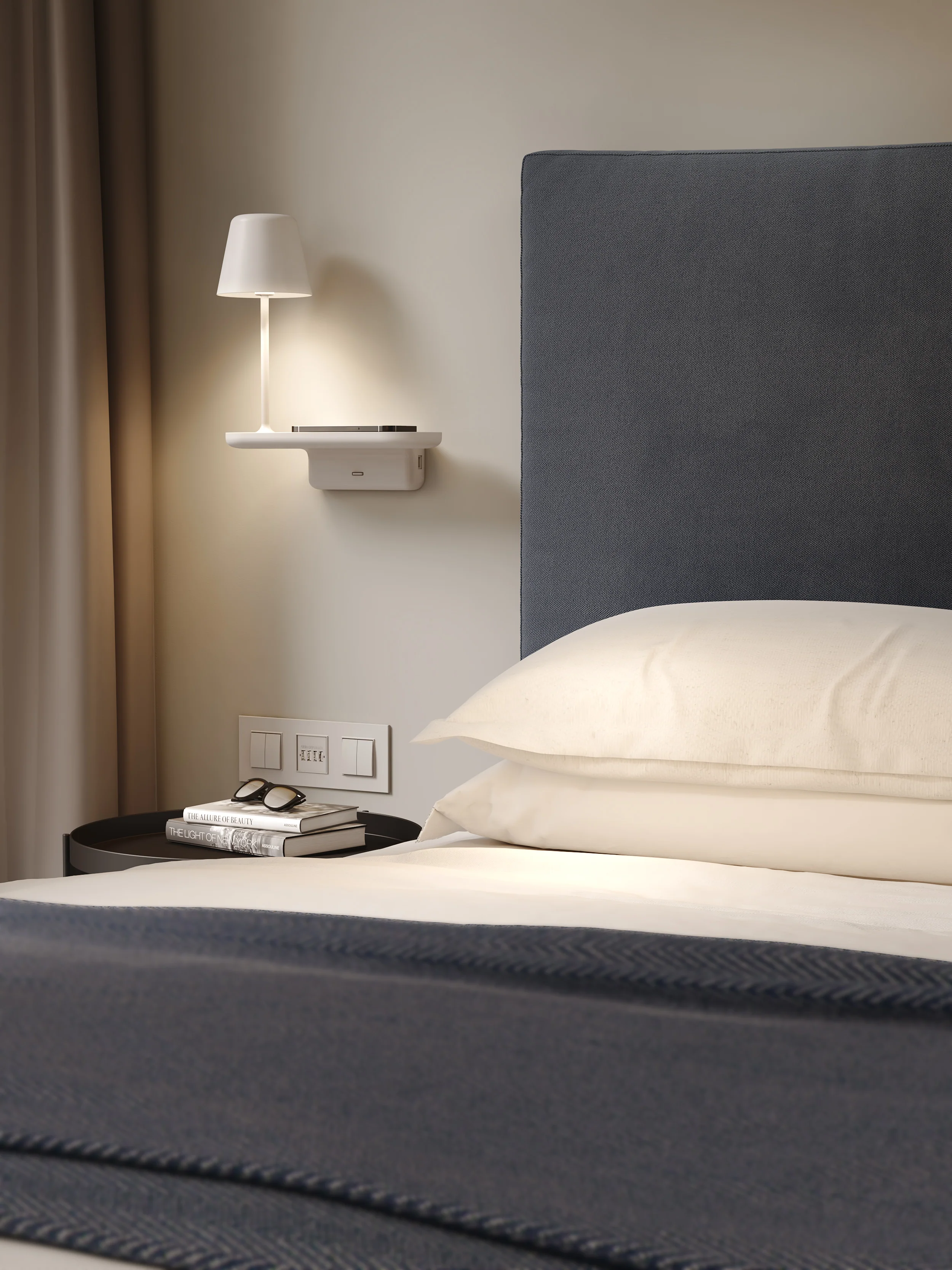 Ito Phone Charger Light- Black/ White Finish - Image 8