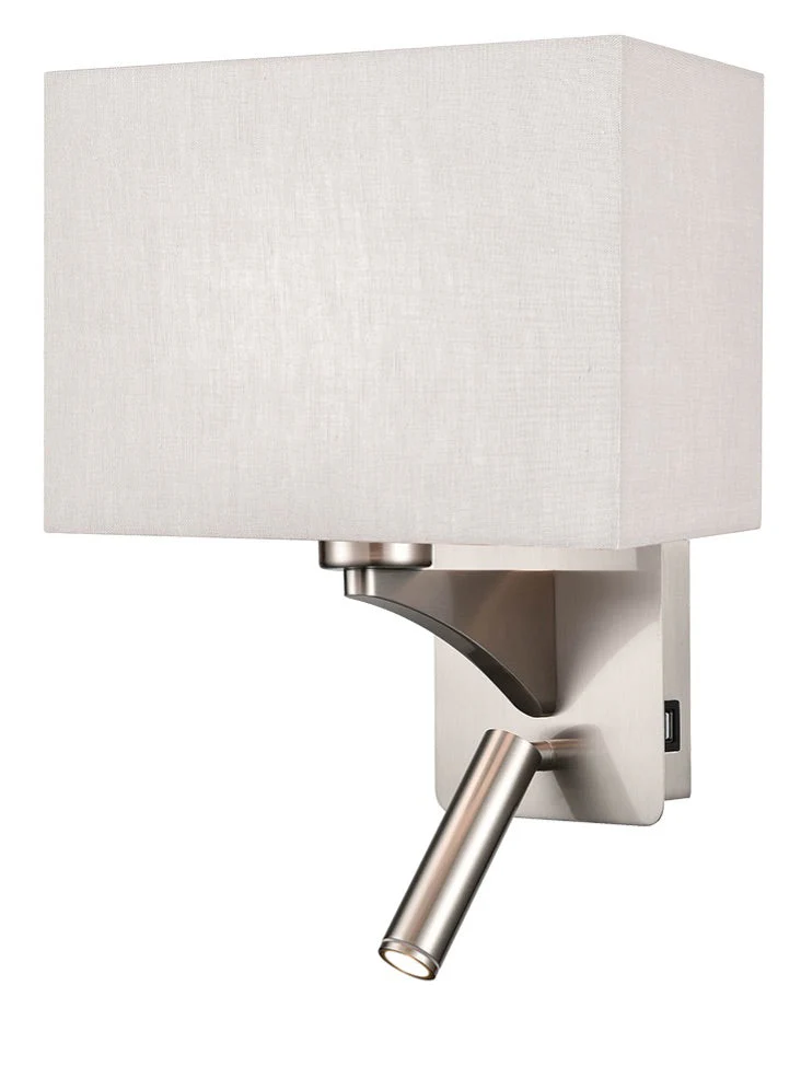 Iver USB Charger Light - Rectangular Shade - Image 2