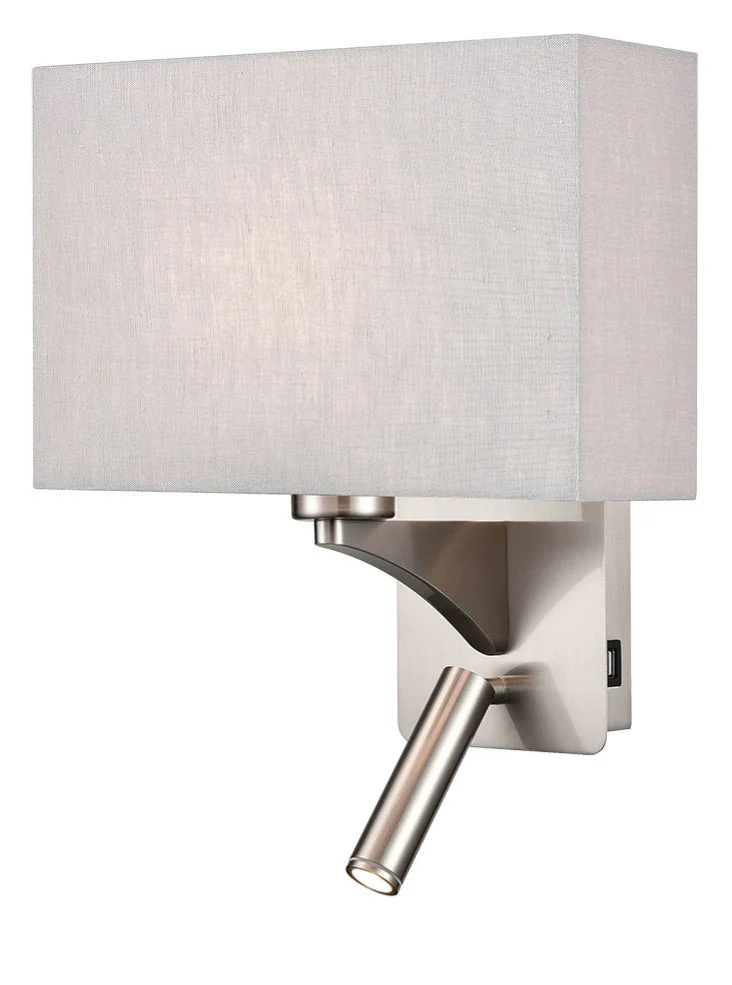 Iver USB Charger Light - Rectangular Shade - Image 4