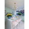 Ivy 1Lt S/M/L Pendant - Brass/Nickel - Image 6
