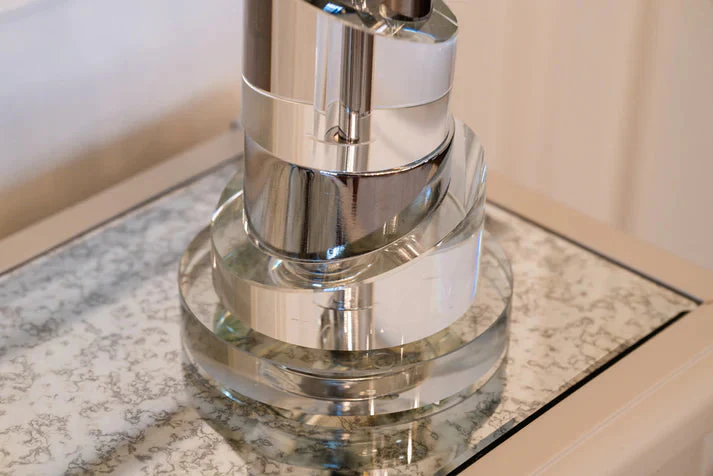 Ivy Table Lamp Chrome Finish - Image 4